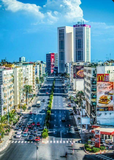Casablanca capitale Économique-Mohamadia-Rabat